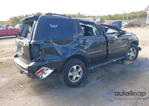 2008 Honda Pilot Ex from USA, damaged, VIN 5FNYF28478B007318